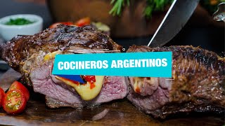 CarneArgentina en cocinerosargentinos  Picaña ahumada con puré de repollitos [upl. by Schuh622]