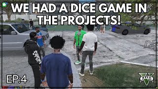 Dice Game In The Projects  GTA RP  Grizzley World Whitelist [upl. by Airamas]