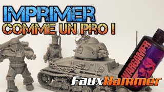 Imprimer comme un pro  Test dune résine spéciale Wargamer [upl. by Alien]