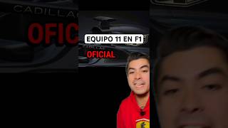 🚨NUEVO EQUIPO en la F1🚨f1 formula1 f1news cadillacf1 andrettif1 [upl. by Yroger]