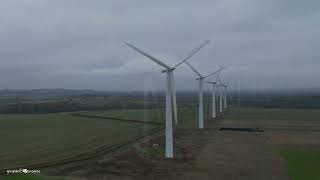 Wind Farm Wiltshire November 2024 [upl. by Anytsirk]