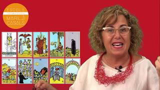 Aprender Tarot es fácil Cuento de Copas Explicación sencilla del palo de Copas [upl. by Euqnom]