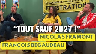 quotLes élections absorbent les énergies à gauchequot François Begaudeau  Nicolas Framont [upl. by Seagraves]