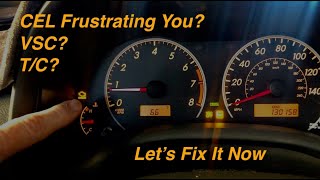 Check Engine Light On VSC TC Why Drivers Need To Have An OBD2 ScannerReader In Their Car [upl. by Eaned]