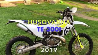 Husqvarna TE 300i 2019 walkaround amp soundcheck [upl. by Aihtyc]