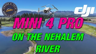 DJI Mini 4 Pro on the Nehalem River [upl. by Eenafit]