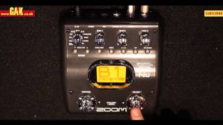 Zoom  G2Nu MultiFX Demo at GAK [upl. by Zellner849]