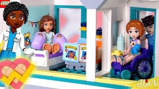 Lego Friends Hospital building the maternity ward  build amp review part 2 [upl. by Almap]