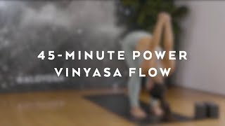 45Minute Power Vinyasa Flow With Briohny Smyth [upl. by Rawden503]