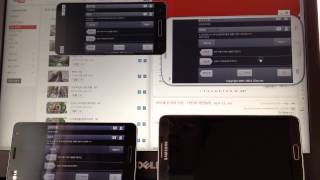 Samsung SideSync VS LG OnScreen Phone TEST 2 [upl. by Nylyrehc]