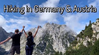 Hiking in Germany and Austria  GarmischPartenkirchen 2023 [upl. by Atiuqiram158]