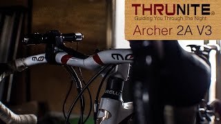 自転車で使うLEDライト ThruNite Archer 2A V3 [upl. by Alleunam]