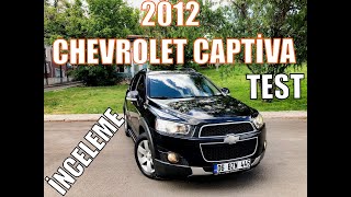 CHEVROLET CAPTÄ°VA LT 2012 7 KÄ°ÅÄ°LÄ°K SUV TEST amp Ä°NCELEME  150000 TL CÄ°VARI ALINABÄ°LECEK SUV ARABA [upl. by Jewel]