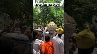 Osun Osogbo Festival 2024 traditional viralvideo shortvideo shorts goviral culture [upl. by Aihsenak]