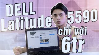 Laptop màn hình to 156inch giá rẻ nhất chỉ 6 triệu Dell 5590 đánh giá chi tiết [upl. by Woodrow508]