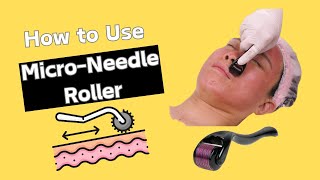 How to Use Microneedling Tool Derma Roller for Skin Rejuvenation amp Antiaging Facials  MSWA004 [upl. by Llyrad279]