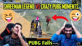 Shreeman Legend Best Of PUBG Mobile  Shreeman Legend Funny Moments [upl. by Aryad573]