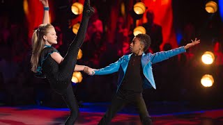 Miles Brown and Rylee Arnold Argentine tango Week 2  Dancing with the stars Juniors [upl. by Gaven]