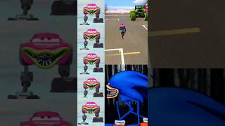 shorts animation94 shin shonic tapes Robot McQueen Spiderman coffin dance song cover shorts [upl. by Gintz647]