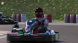 HDR Kartingkunkku Cup Wackersdorf Race 1 Assetto Corsa [upl. by Nadual342]