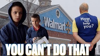 CONFRONTED BY WALMART WORKER [upl. by Lanae4]