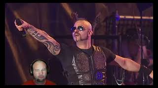 Marine Vet Blind Reaction SABATON  Ghost Division OFFICIAL LIVE VIDEO [upl. by Clarinda]