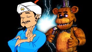 AKINATOR CONHECE FNAF  HUEstation [upl. by Eeladnerb]