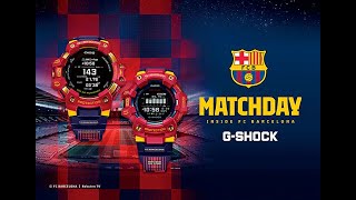 Reloj Casio Gshock Gbd100bar Edición Especial Barcelona [upl. by Auqeenahs931]