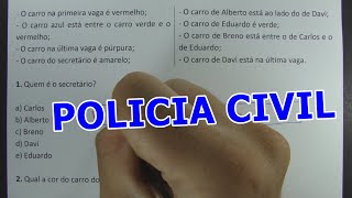 POLÍCIA CIVIL 1  5 QUESTÕES DE CONCURSO [upl. by Adnwahsor]