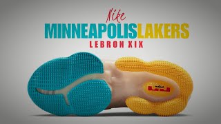 MINNEAPOLIS LAKERS 2022 Nike Lebron 19 DETAILED LOOK  PRICE [upl. by Hurleigh]