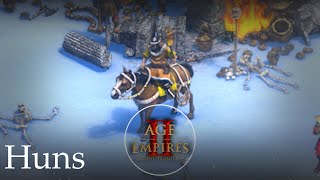 Huns theme  Age of Empires II DE [upl. by Eitra]