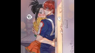 MHA Lyric Prank quotSenoritaquot Momo is in a Mood TodoMomo Some IzuOcha and BakuCamie [upl. by Eelarol]