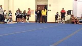 Cassadee Dunlap 8 yr old Mini Level Tumble Off Winner [upl. by Brote]