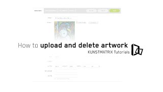 How to upload or delete your artwork [upl. by Jarret83]