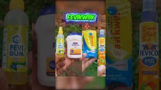 4 Different Fevikwik Make SUPER GLUE shorts [upl. by Wiltz]