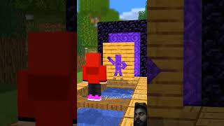 HELP Girl Hole In The Wall  MAIZEN Minecraft Animation short [upl. by Anot]