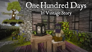 100 Days in Vintage Story [upl. by Amek]