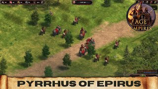 Age Of Empires Definitive Edition  PYRRHUS OF EPIRUS Hardest [upl. by Azitram]