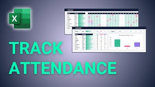 How to Make an Attendance Tracker in Excel [upl. by Suzann941]