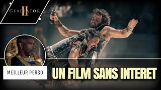 Un film inintéressant mais divertissant   CRITIQUE GLADIATOR 2 [upl. by Celin]