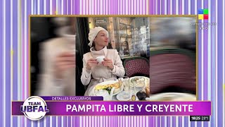 ⭐️PAMPITA LIBRE Y CREYENTE DISFRUTA DE EUROPA Y ¿YA TIENE NUEVO ANILLO [upl. by Inirt]