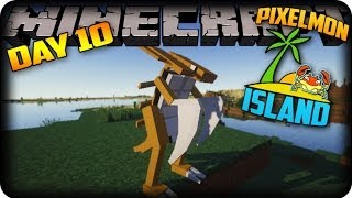 MINECRAFT PIXELMON ISLAND  Day 10  THREE MASTERBALLS [upl. by Felipa]