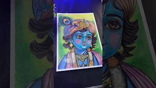 Shree krishna ji drawing ❤️krishna painting viralvideo SanjuArts7 [upl. by Janerich842]