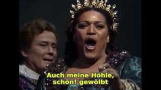 Jessye Norman  Gibt es kein Hinüber  Richard Strauss  Ariadne auf Naxos with German subtitles [upl. by Aicnom]