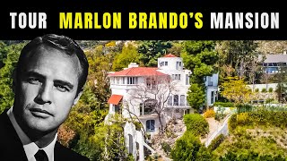 Inside Marlon Brandos 41 Million Hollywood Hills Estate [upl. by Yenduhc856]