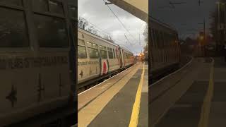 156480 special raf livery departs Cramlington station [upl. by Lowell650]