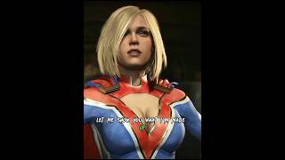 Injustice 2  Power Girl Intro Superman Dialogues [upl. by Netsrejk439]