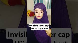 Invisible inner cap Hijab style best 1million [upl. by Tine]