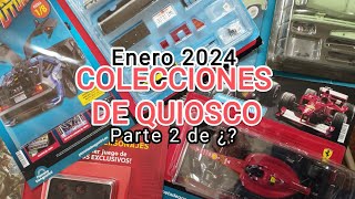 MÁS Coleccionables de Quiosco 😱 Enero 2024 🔥 Especial quotCochesquot 🏎️ [upl. by Allesiram778]