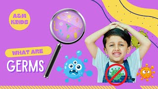 What are Germs  Kids Introduction  Safety Instructions [upl. by Aicarg]